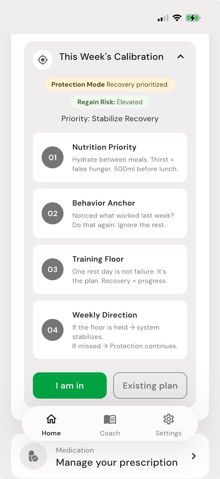 Trackt weekly direction preview