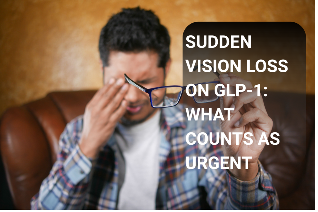 semaglutide and naion rare risk serious symptom